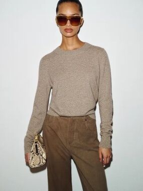 NWT Reformation Nikki Cashmere Crew